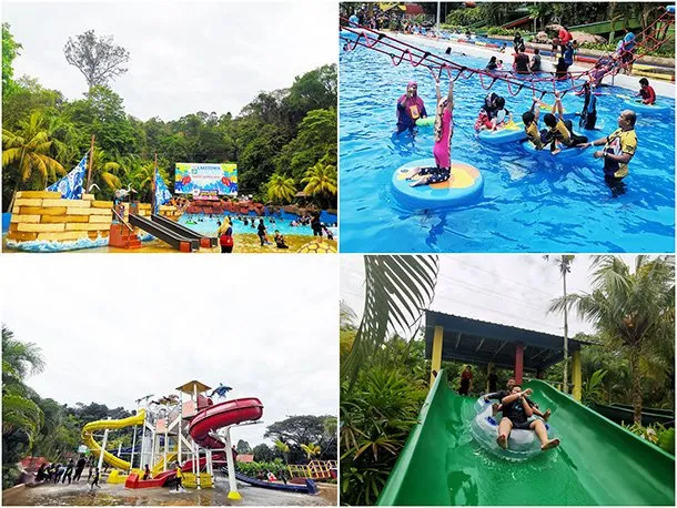 Bukit Merah Lake town Waterpark Perak